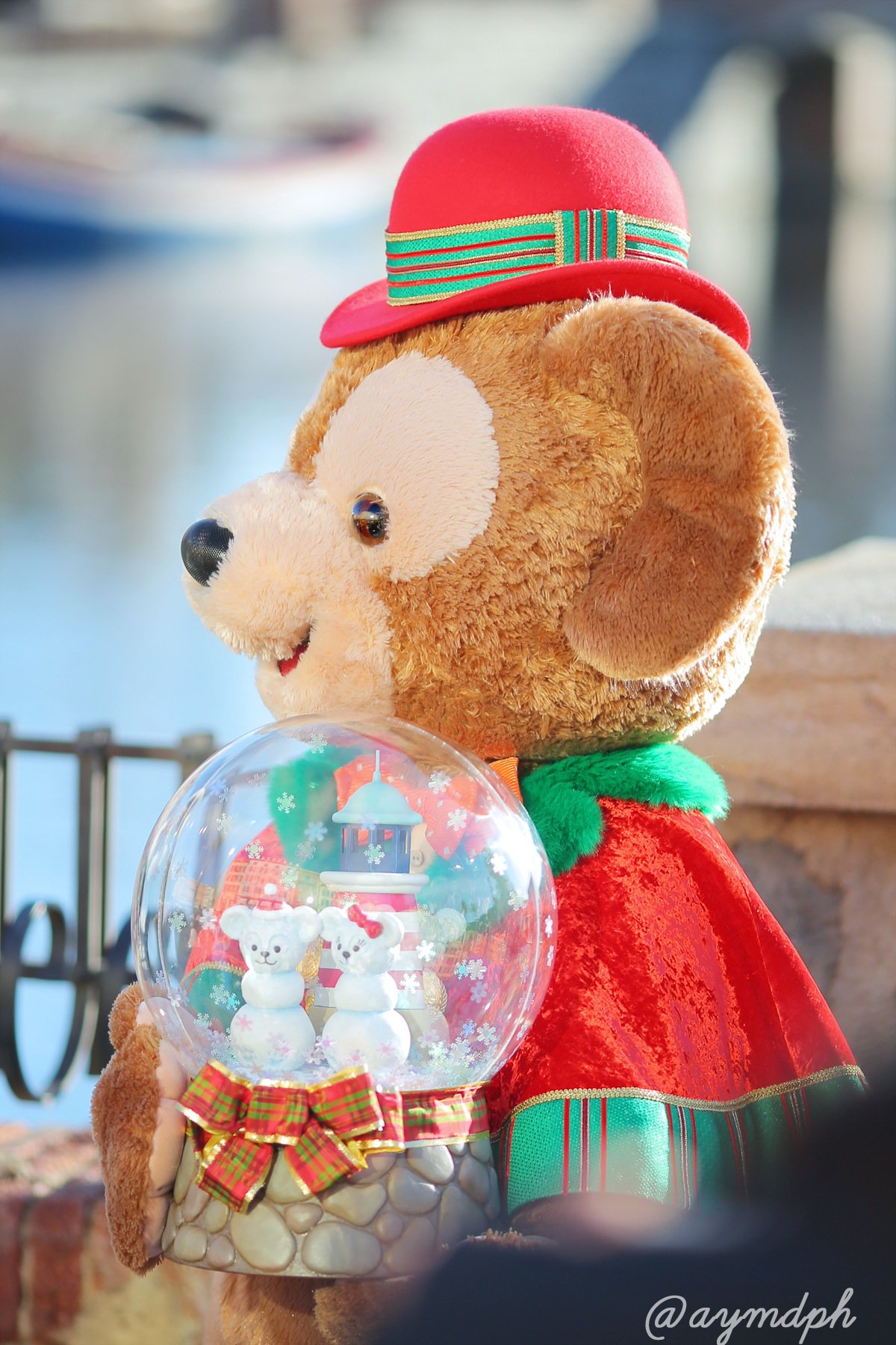 あゆむ 今日12月25日 パーフェクトクリスマスのラス回 メイちゃんからスノードームをプレゼントされたダッフィー 嬉しそうでかわいかった パフェクリ ダッフィー T Co Ismunyoo0m Twitter