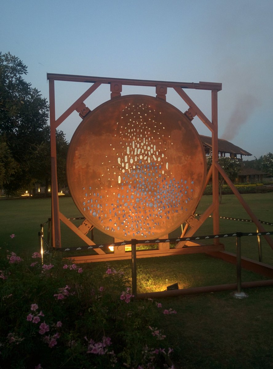 emesar2's tweet photo. #Kaladham,a beautiful centre showing archeological work done at Hampi. Located at Vidya Nagar,JSW group township. @SangitaSJindal Hats off!! https://t.co/OWZhKR7b1n