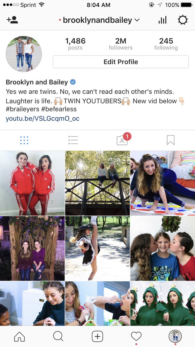 Brooklyn and bailey twitter
