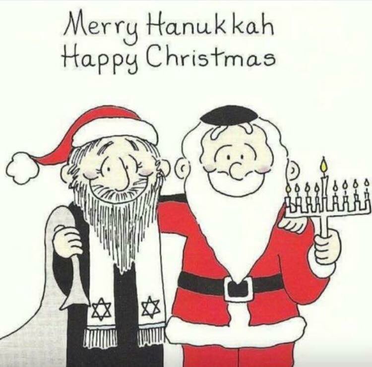 ChickenChirps's tweet photo. #MerryChristmas &amp; #HappyHanukkah - sending you all peace light and love! https://t.co/Omdj6XZyVw