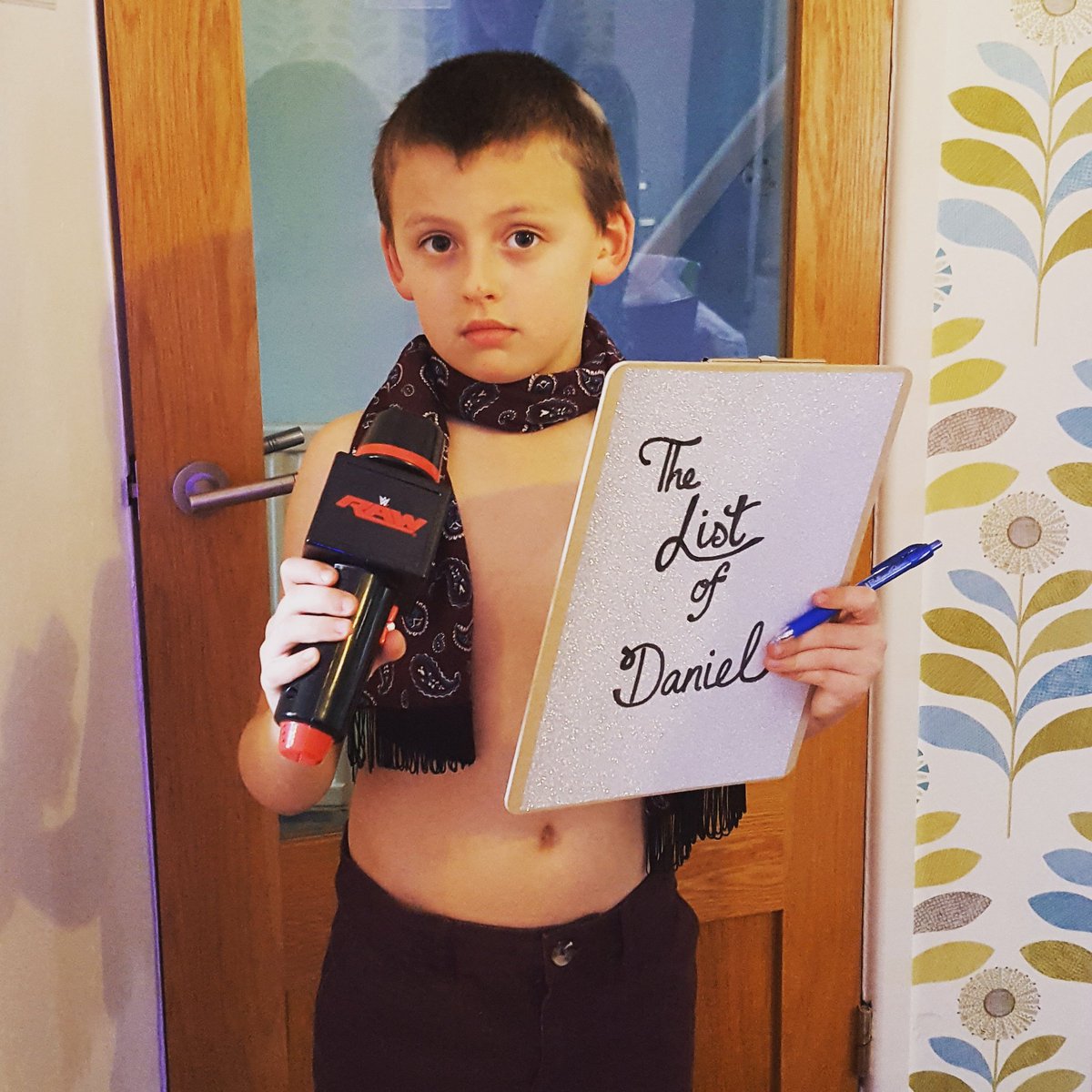 TheFordKids's tweet photo. @IAmJericho The list of Daniel #FordKids #wwe #thelistofjericho #Christmas https://t.co/IXtmqk466e