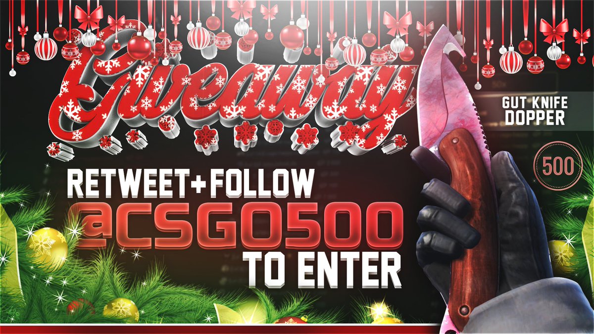 Daily Knife Giveaway || Gut Knife Doppler

RT &amp; Follow!

#csgogiveaways #csgo #giveaway