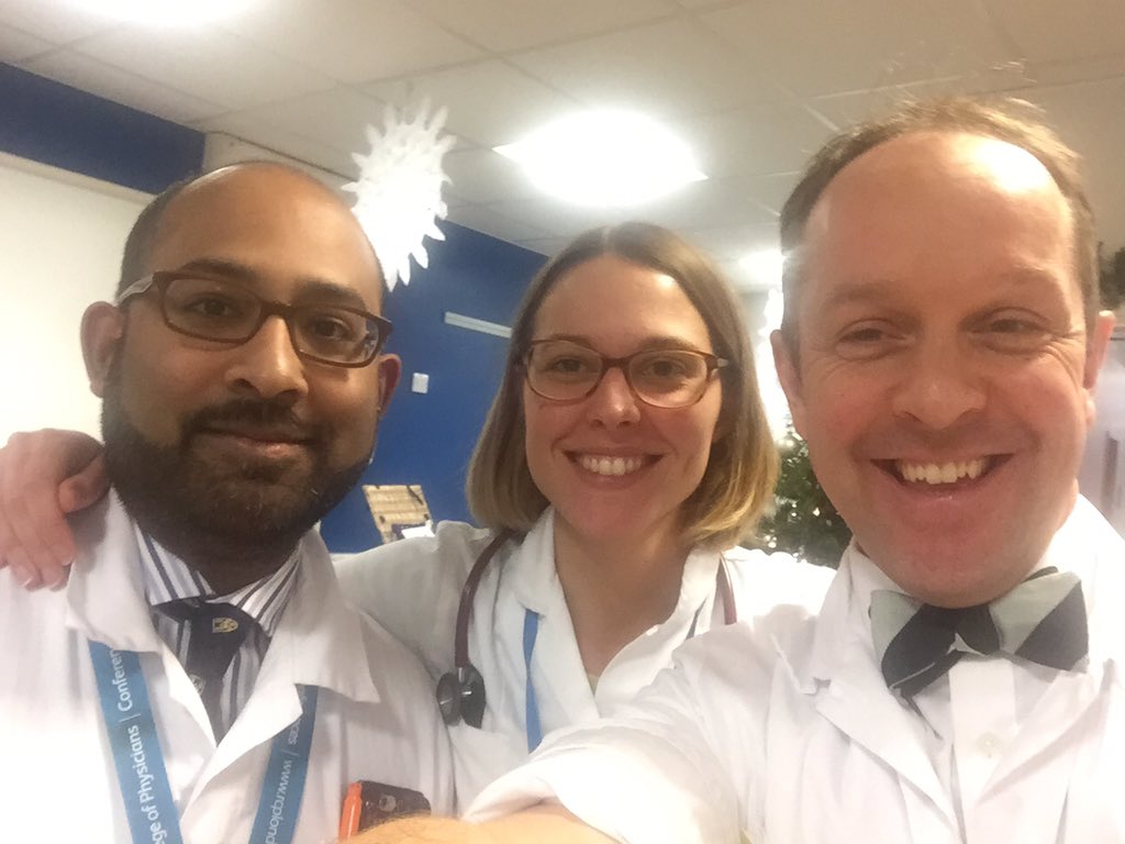 Dr David Game (@londonkidneydoc) on Twitter photo Guy's Renal and Transplant Christmas rounds with <a href="/rednephron/">Adam Rumjon</a> and Dr d'Ersu. Surgeons resting after operating overnight - good job fellas. Guy's Renal and Transplant Christmas rounds with <a href="/rednephron/">Adam Rumjon</a> and Dr d'Ersu. Surgeons resting after operating overnight - good job fellas.
