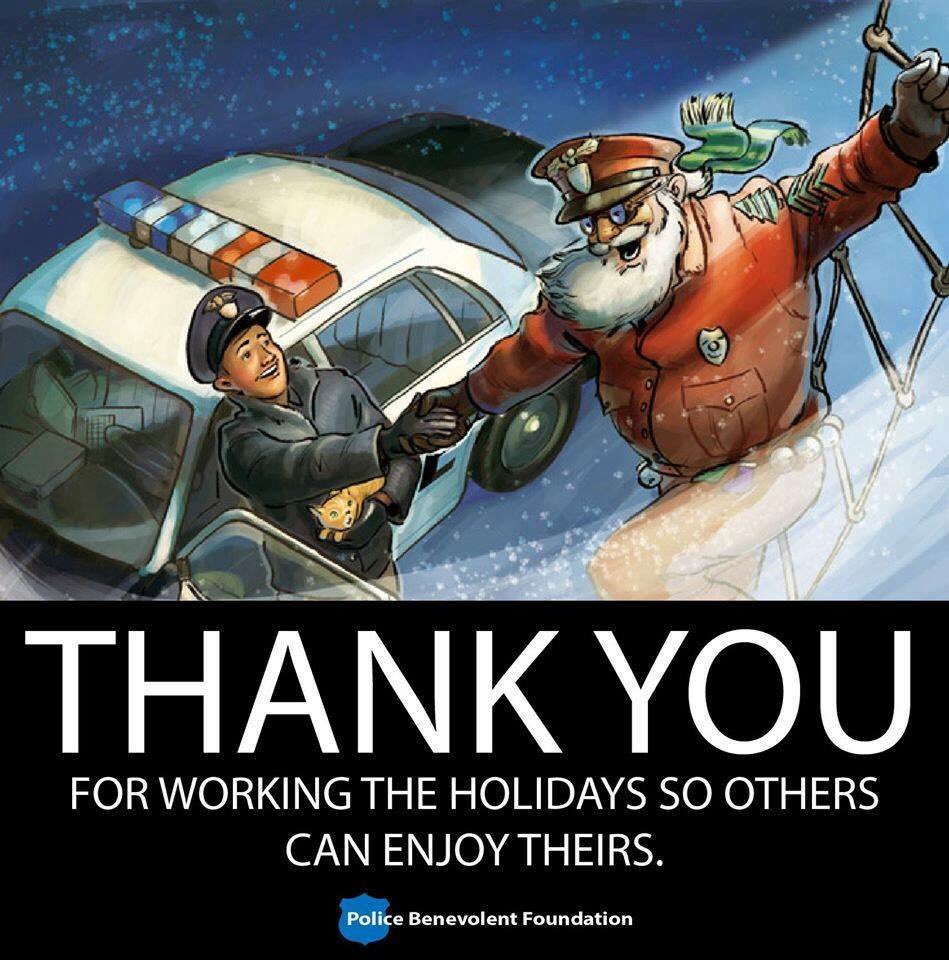 Thank you to all the #emergency service men and woman working today. Be safe and have a #merrychristmas. #weappreciateyou. #gethomesafe