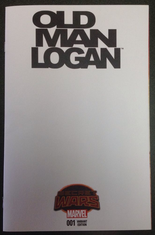 COMIXReliefPA's tweet image. OLD MAN LOGAN (2015) #1 BLANK Sketch Variant Cover MARVEL COMICS Secret Wars dlvr.it/MybV6r #COMIXRelief