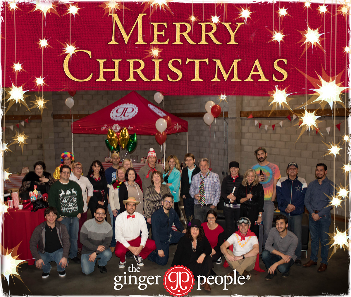 TheGingerPeople's tweet photo. From us to you… Here’s wishing all our #gingerfans a VERY #MerryChristmas! https://t.co/seqLJl4aA0