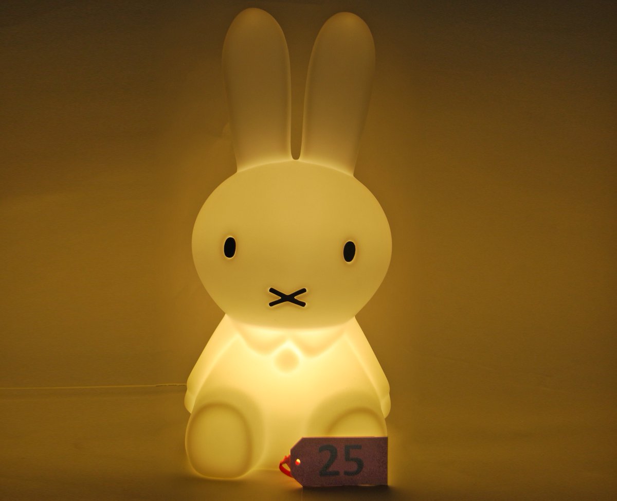 Miffy_UK's tweet image. Light up your life this #Christmas with the Miffy Lamp, worth £135. RT for the final chance to #win our last #prize #MiffyTree #Competition