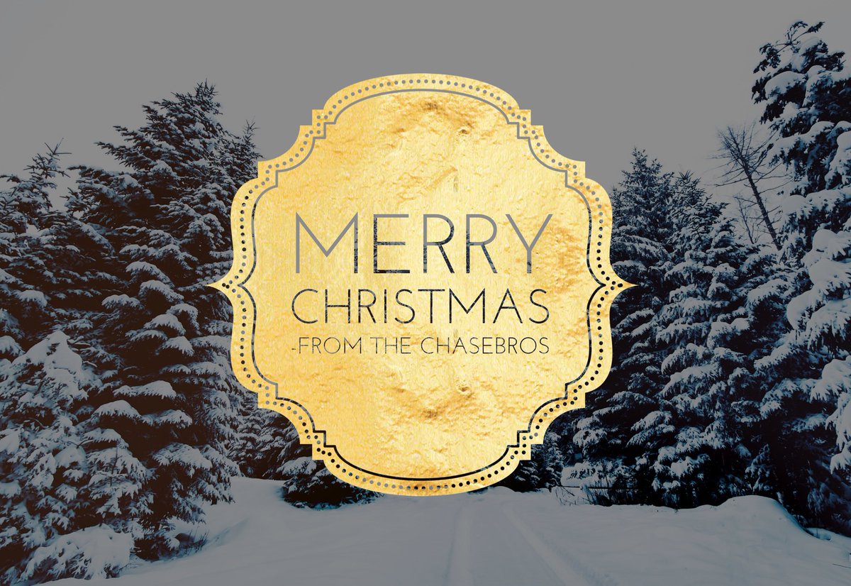 chasebrosllc's tweet photo. We wish all of you and yours a very merry Christmas! #merrychristmas https://t.co/dOoc1OAvKx