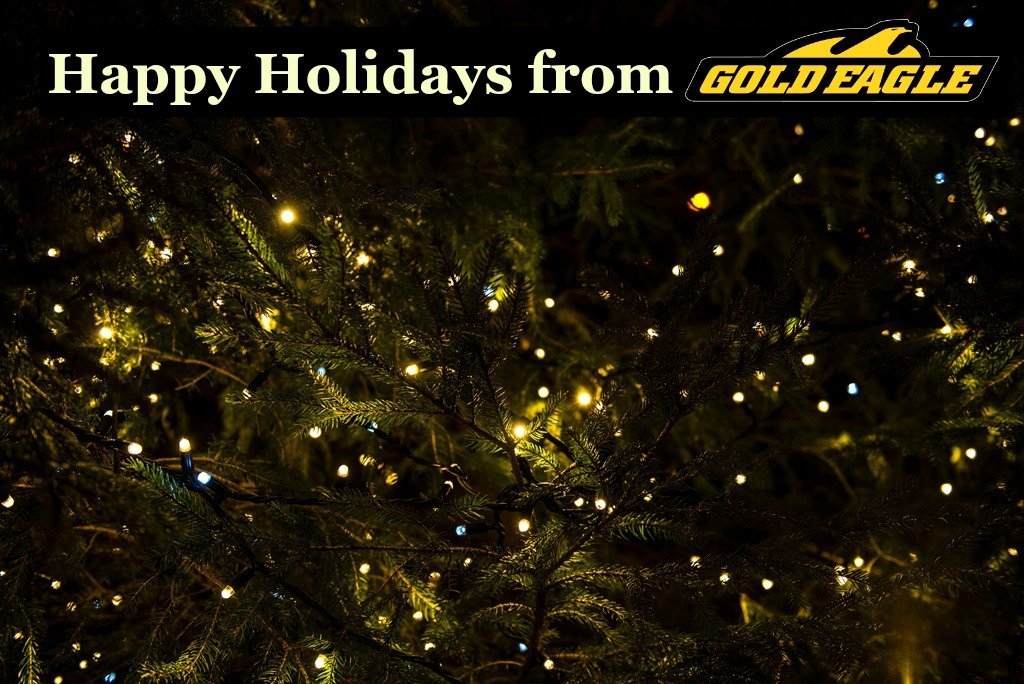 We wish you a very happy holidays! #happy #holidays #happyholidays #goldeagleco