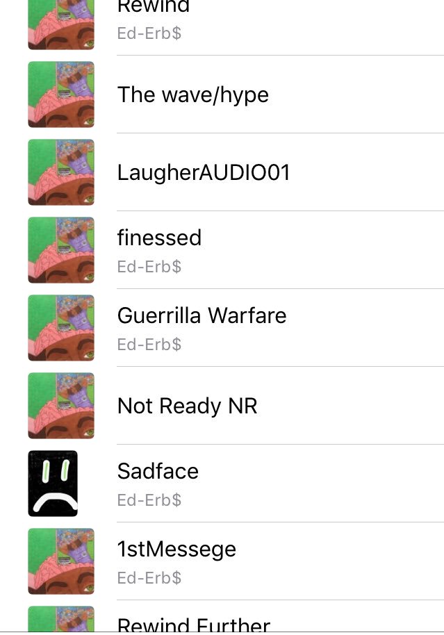EdErbbie's tweet photo. Official Track List for #YonGeMinD #YGG #Toronto #NewMusic #EdErbs #hiphop #DropsEndofthisMonth #LinkinBIOforclassics https://t.co/j2MUdnSYTD