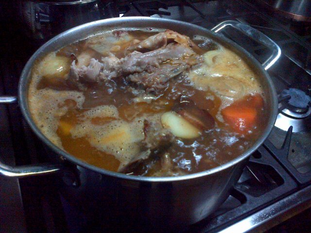 RichardPughe's tweet photo. Lunch eaten got the broth on :) #useeverybit https://t.co/QuUrmnQIVU