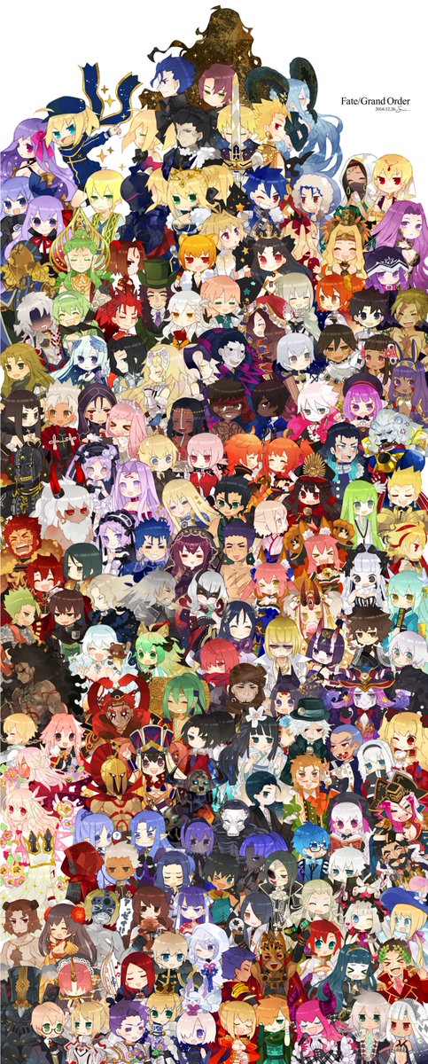 sumidolce's tweet photo. これまでの、沢山の有難うとお疲れ様を込めて！#FGO https://t.co/3Y2BuZRAM0