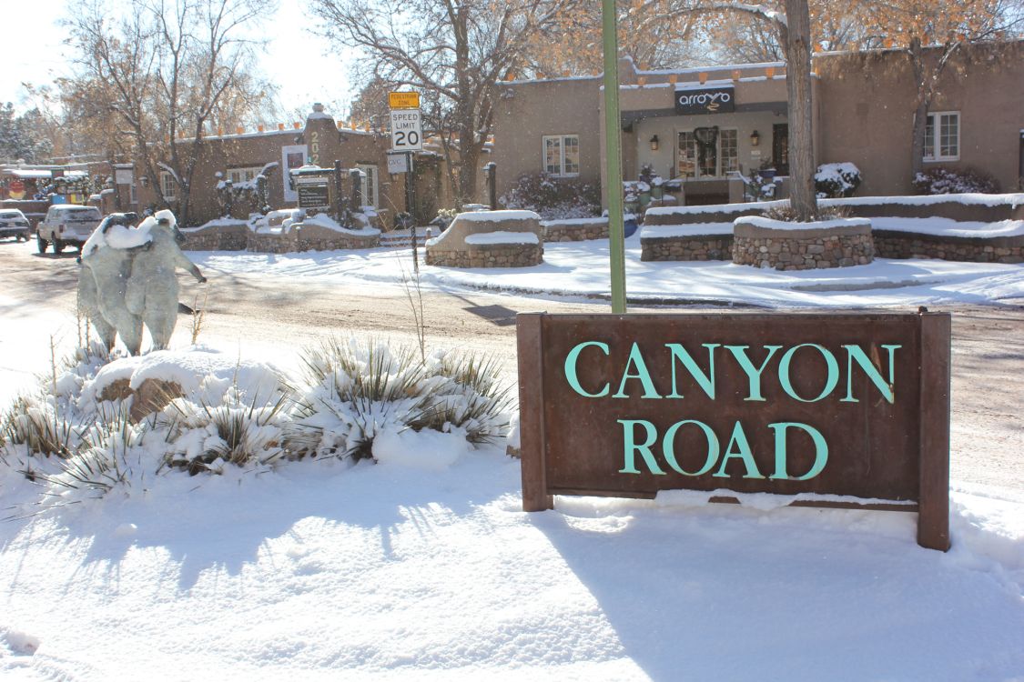 Happy Holidays from Canyon Road! May your day be joyous and filled with love.