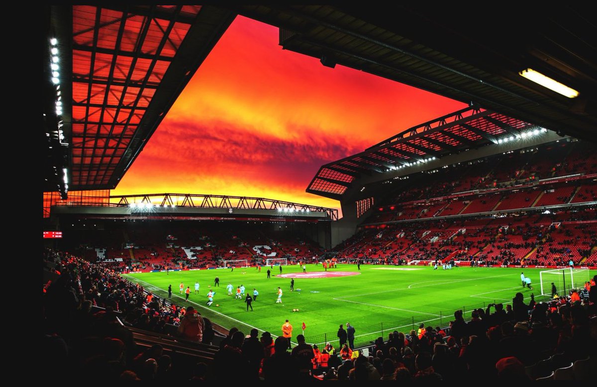LFC's tweet photo. "At the end of the storm, there's a golden sky." https://t.co/CV8igSWBuC