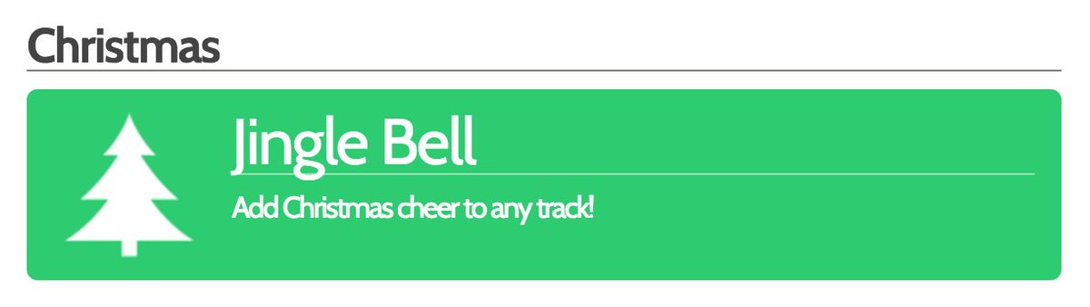 wubmachine's tweet image. Hope everybody's having a very merry Christmas! 🎄 Why not try adding jingle bells to your favorite song? the.wubmachine.com