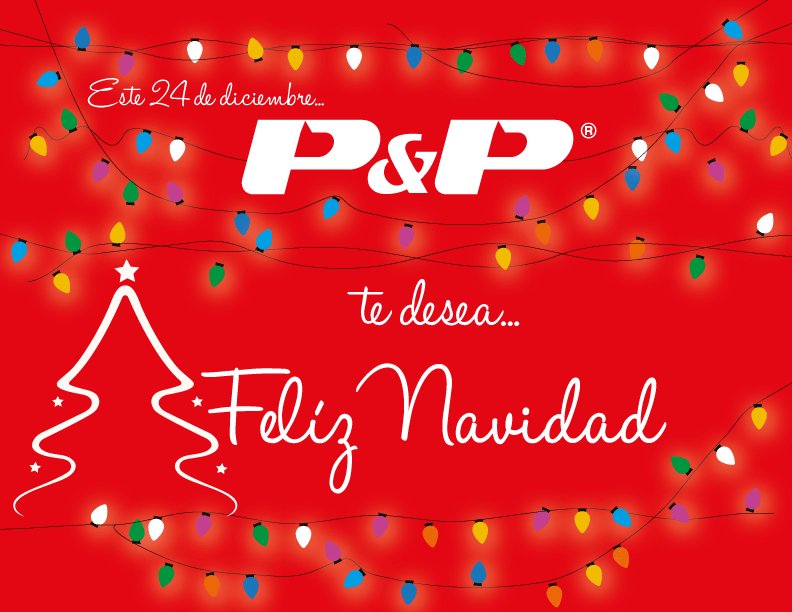 PandPmx's tweet photo. ¡P&amp;P les desea una Feliz Navidad a todos! #teampandp #yaesnavidad #felicesfiestas #regalitos #diciembre #navidad2016 https://t.co/3NSJfTcyQk