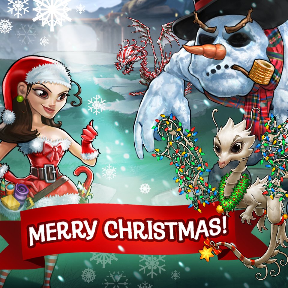 DragonSoulRPG's tweet photo. Team Leaders, Merry Christmas, and may this new year bring you joy and laughter. 🎅🎄 #DragonSoul https://t.co/mcPb85rrz0