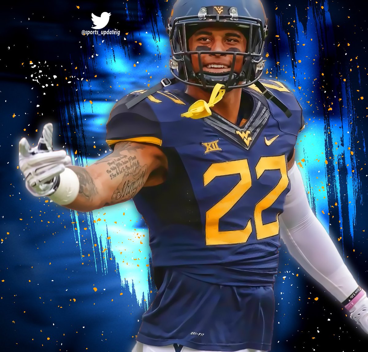 SportsUpdateIG's tweet photo. Best wishes to @J_HarperWVU5 and WVU as they prepare for their bowl game against Miami. https://t.co/CvjH5z6GmD