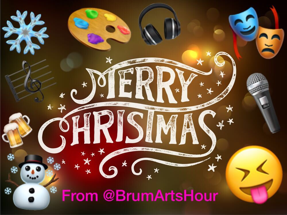 brumartshour's tweet photo. Have Yourselves A Very Very Merry Merry Christmas Birmingham!!#BrumArtsHour https://t.co/kBgeJW8mDX