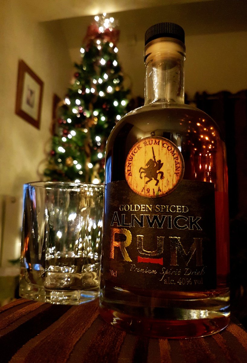 Contentment on Christmas Day, with <a href="/alnwickrum/">Alnwick Rum</a>
