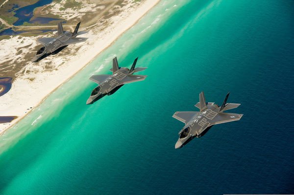 PopSci's tweet photo. You can't replace the F-35 with an F-18 any more than you can replace an aircraft carrier… https://t.co/hkCTWCNM9u https://t.co/lK8BTmKTmX