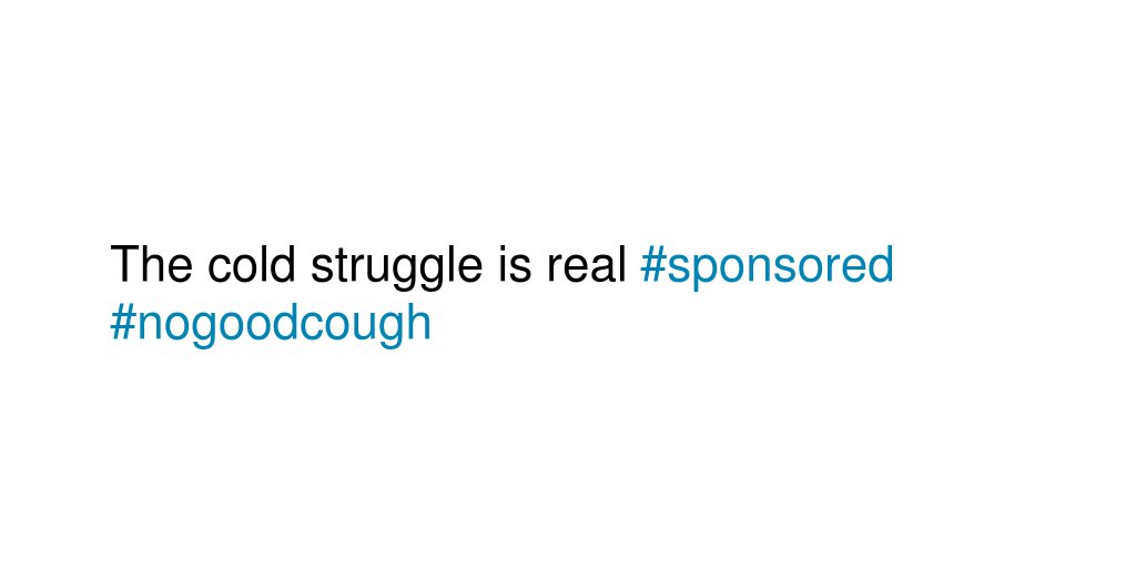 BohaychykE's tweet photo. Share your five-word pitch about using Robitussin® to fight coughs. #sponsored #nogoodcough https://t.co/zRPmAIoB47