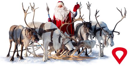 Cher Père Noël, nous pouvons te conduire en taxi, ce sera plus pratique ! 
Toute l’équipe eCab vous souhaite un très joyeux Noël !