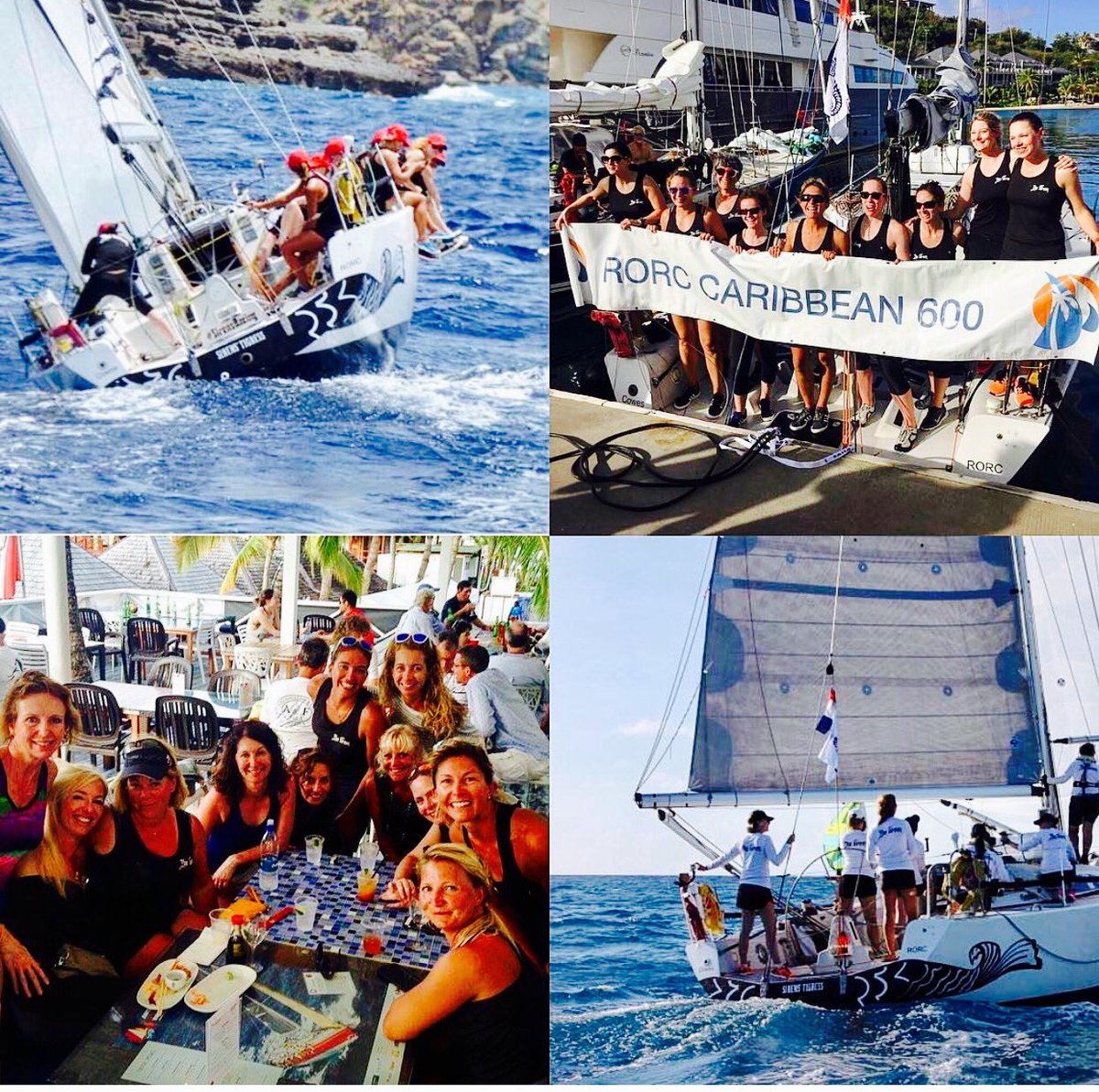 TheSirensRacing's tweet photo. Wishing all our Sirens from the 2016 UK &amp; Caribbean season a very Merry Christmas!! #sirensracing #thisgirlcan #yachtracing #womenssport https://t.co/dcud30YFfw