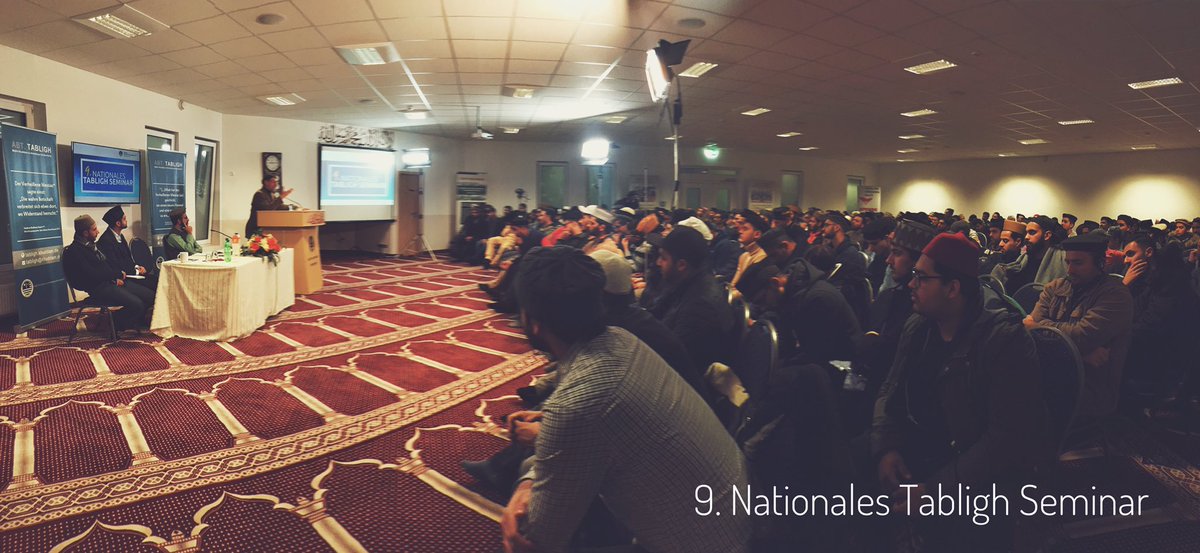 MuslimTvDe's tweet photo. National Amir Sahib bei dem 9. Nationalen Tabligh Seminar in der Baitul Wahid Moschee in Hanau https://t.co/5S8umSXlkl