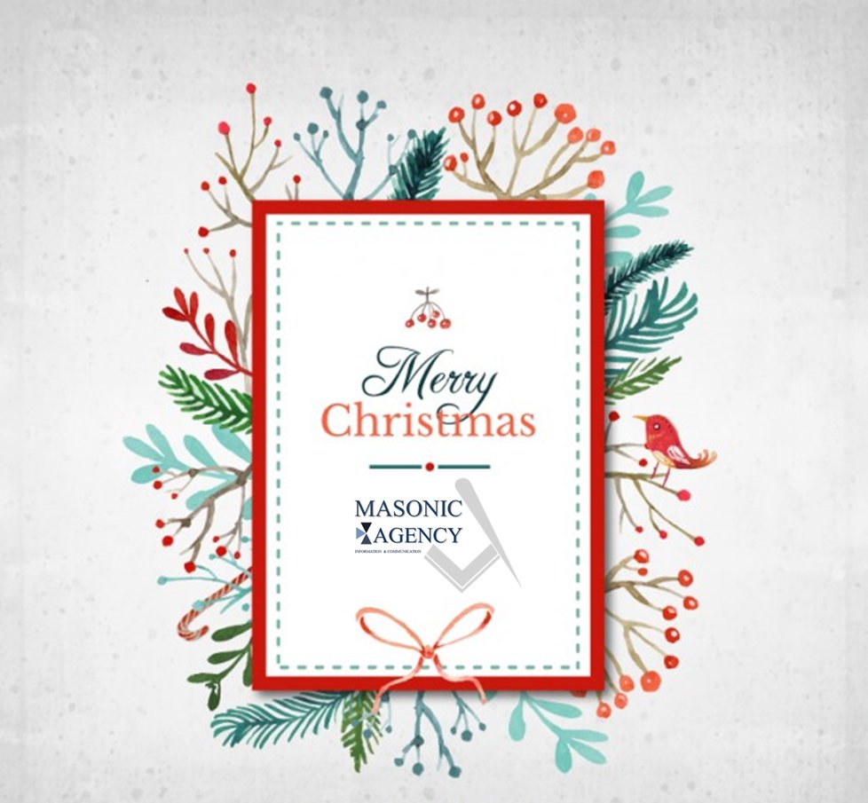 MasonicAgency's tweet photo. The #MasonicAgency wishes to all the #Freemasons in the world a most #MerryChristmas! #FM24h #Freemasonry #Xmas #AASR #ScottishRite https://t.co/DRQ6Rach1C