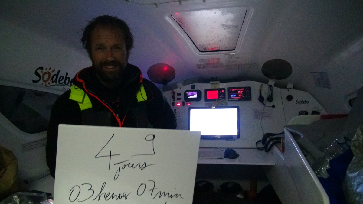 Thomas Coville affiche !
#Record #TDMSodebo