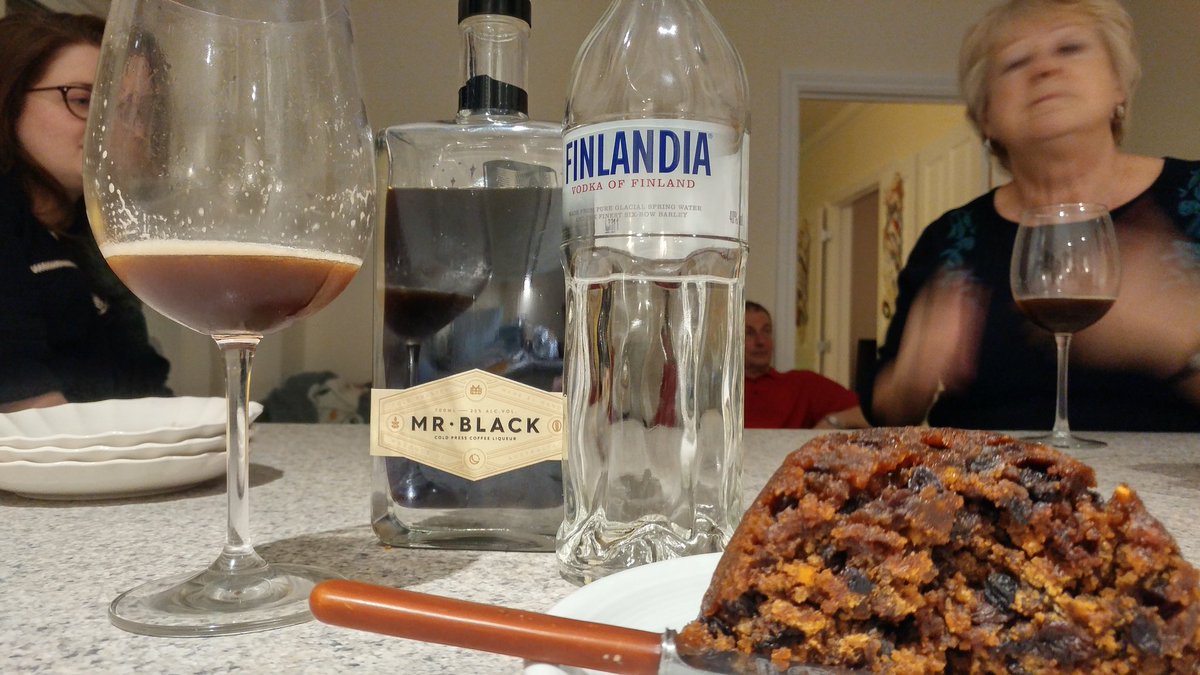 Mitchel Adams on Twitter: "Christmas pudding and <a href="/MrBlackSpirits/">MR BLACK</a> espresso martini " ow.ly/srFN307YqKE