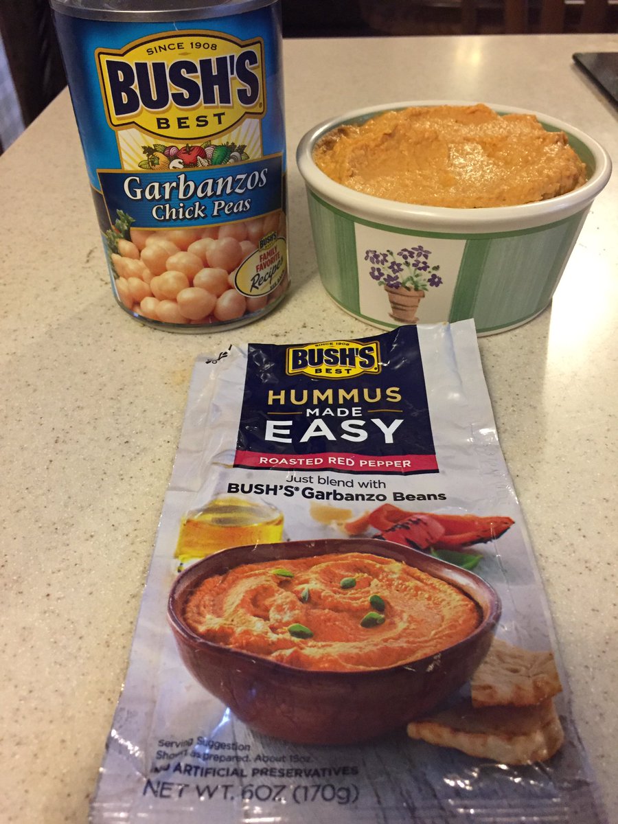 bjtisme's tweet photo. @EmpowerMM @BushsBeans So easy! So tasty! #hummusmadeeasy #MerryChristmas https://t.co/BX0VpafpF4