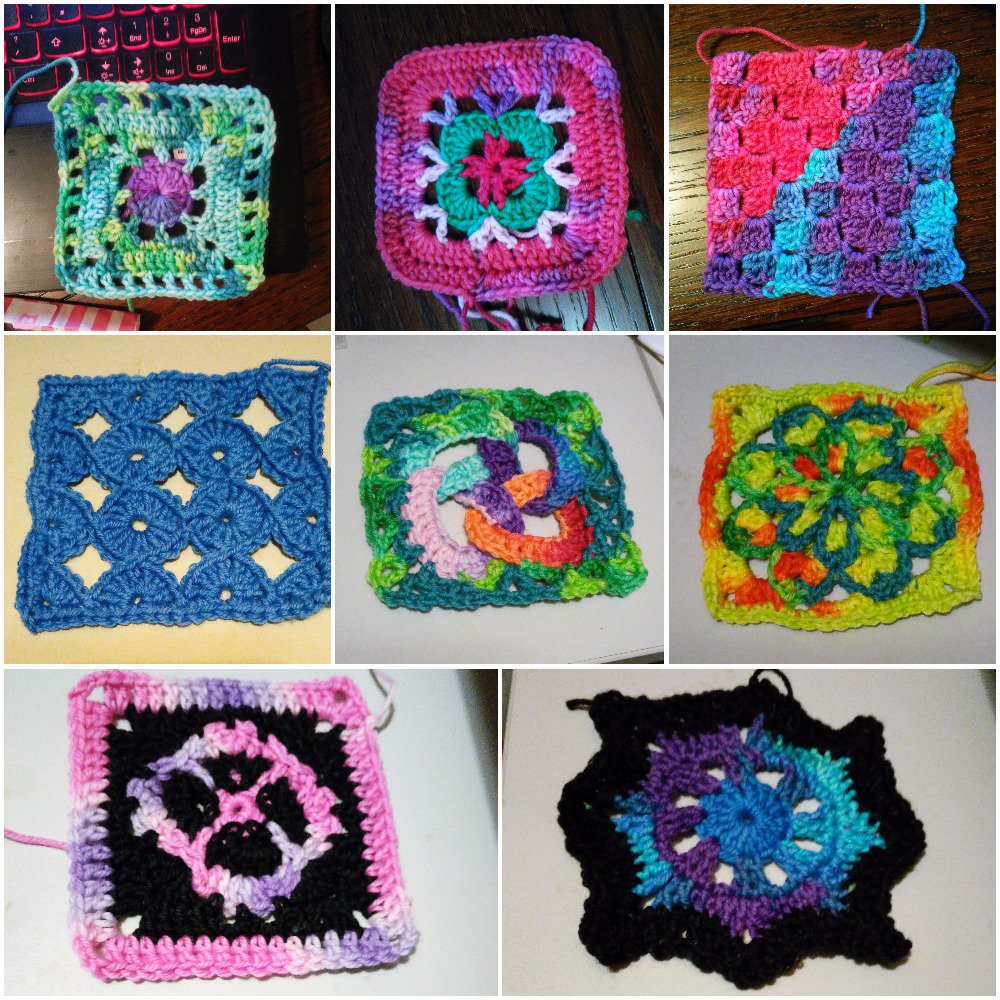 BooMakesThings's tweet photo. #BooMakesAdvent #FinalRecap Granny squares!
#grannysquare #crochet https://t.co/U9hCv1W0WJ