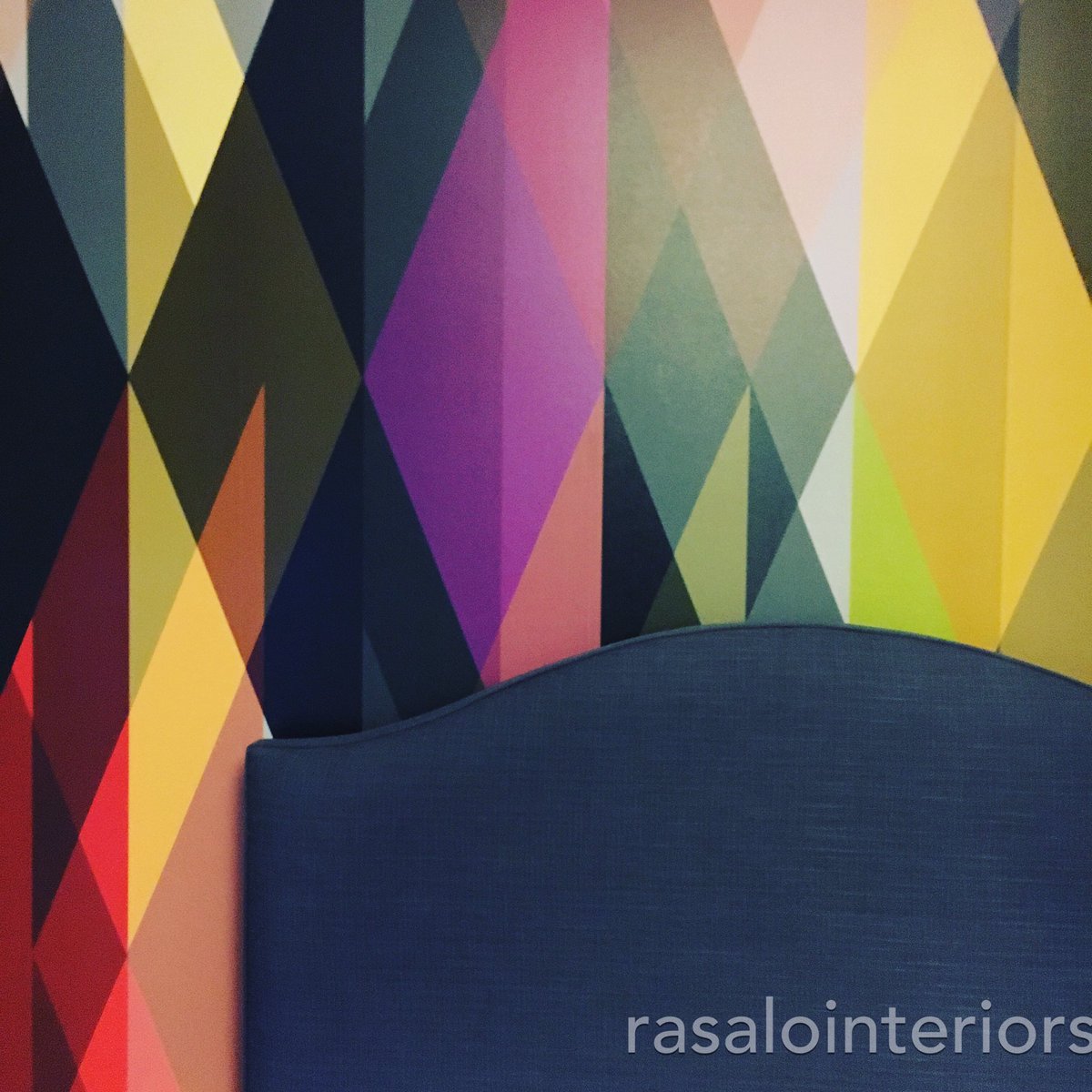 rasalointeriors's tweet photo. @Cole_And_Son wallpaper, The Powerhouse apartments, Northampton https://t.co/p0yPCR23Pc