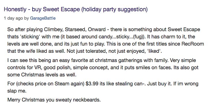 SoCalVR's tweet image. Redditors gonna #Reddit! And we ain't mad either! ow.ly/mpqP307rohD #vr #virtualreality #climbey #theclimb