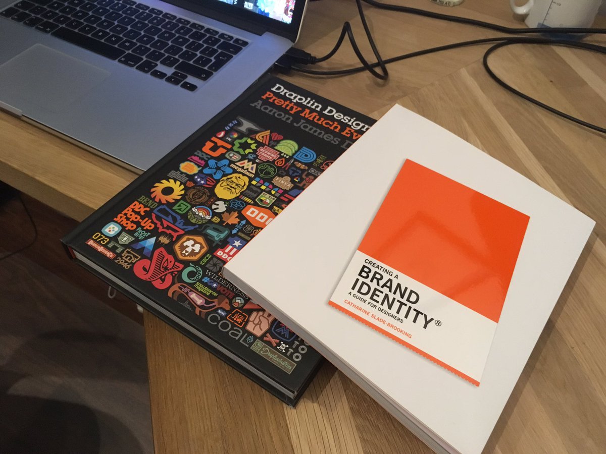 davidrobrown's tweet photo. A bit late, but Merry Christmas everyone. Very happy with my design books this year, just me? Oh well. @Draplin #design https://t.co/6pME37uAtg