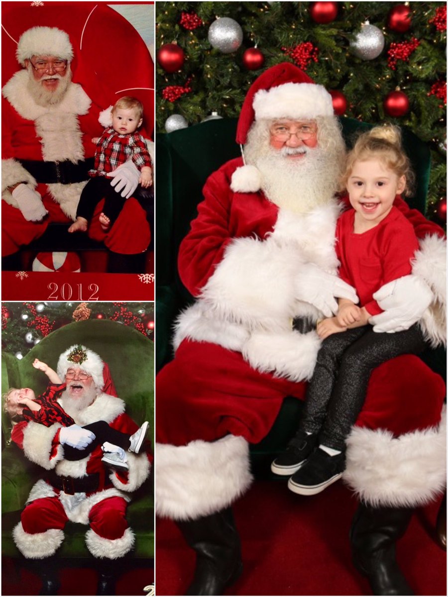 In 2013 and 2015, we couldn't even get Ash near Santa to get pictures done. But on the 5th year, we finally got a smile! 

Merry Christmas!