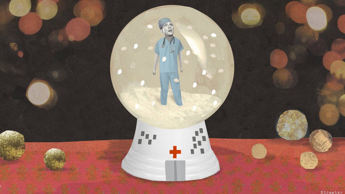 Kristyn52100022's tweet image. Medical Residents Find Meaning In Holiday Shift : Shots npr.org/sections/healt…