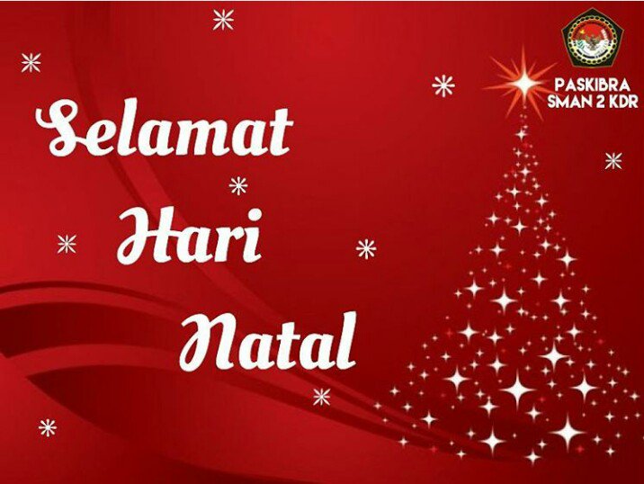 PaskibraSmada's tweet photo. Segenap keluarga besar Paskibra Smada mengucapkan Selamat Hari Natal 🎄🎁🎉
Kiranya damai natal turun atas semuanya🙏 https://t.co/H7WhVeXZG8