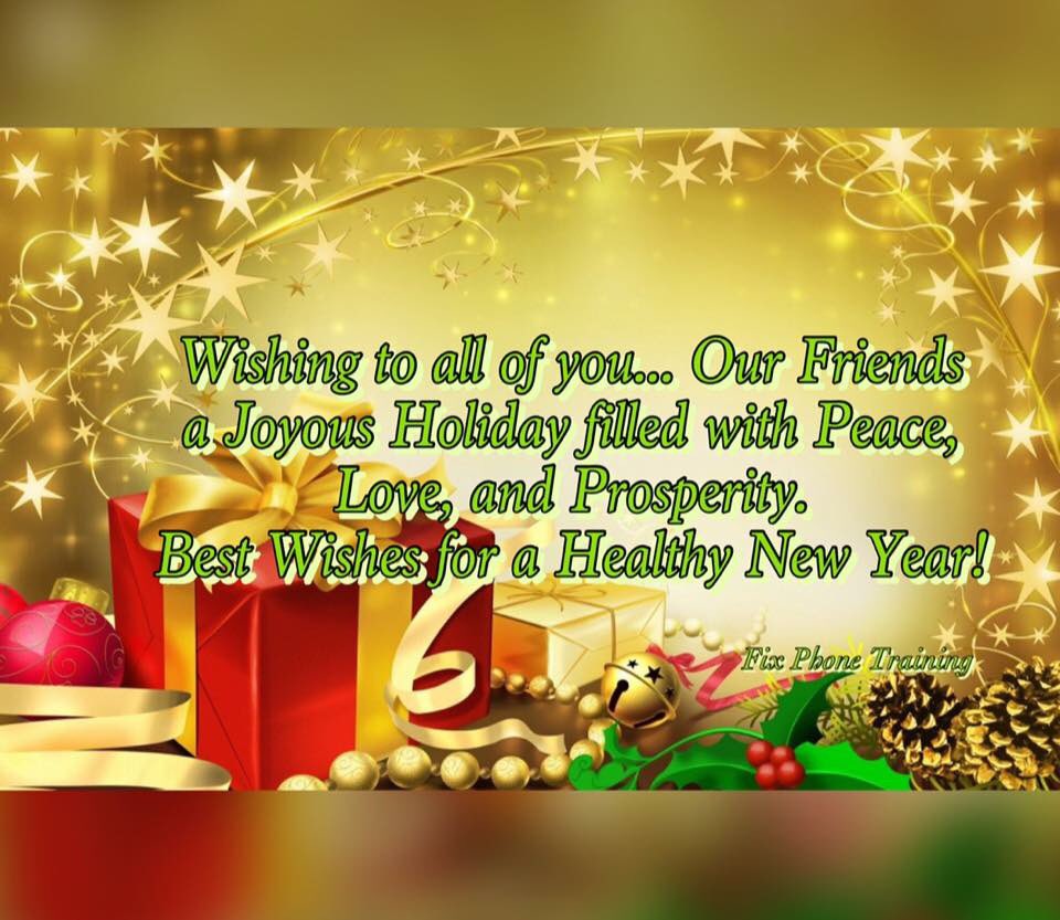 fixphonetrainin's tweet photo. Happy Holidays Everyone!🎉 #fixphonetraining https://t.co/PsjKpif1zu