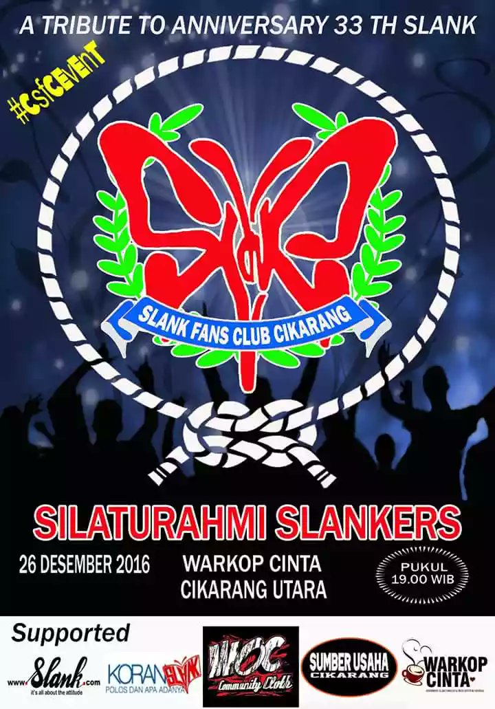 Untuk 50 slankers pertama free
Adm Rp 15.000 
Kita buat mlam ini sprti di <a href="/SFC_Bali/">SFC Pulau Dewata</a> <a href="/slankdotcom/">Slank Band</a>