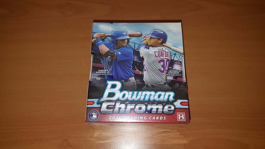 MLB's tweet image. Want another present? How about a sweet box of @BowmanCards? Just RT for a chance to win. #MLBCards