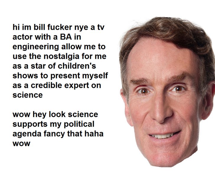 desspottx's tweet photo. @ReactionaryTree @BillNye https://t.co/F8A6xRrBWV