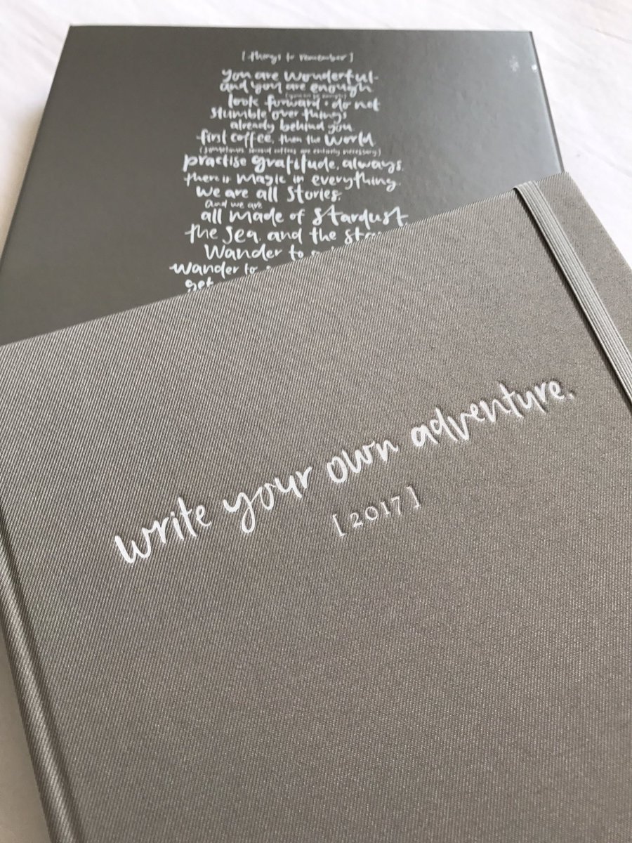 So excited to unwrap <a href="/emmakateco/">Emma Kate Codrington</a>'s beautiful #2017 planner and start mapping next year's adventures. Proud to support <a href="/kickstarter/">Kickstarter</a> for this.