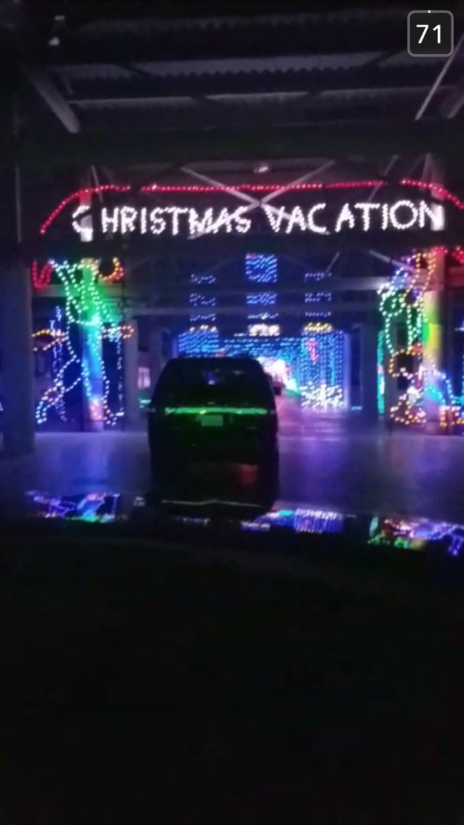 dm200k's tweet photo. Christmas light at Vegas speedway https://t.co/FhQnyTbhZx