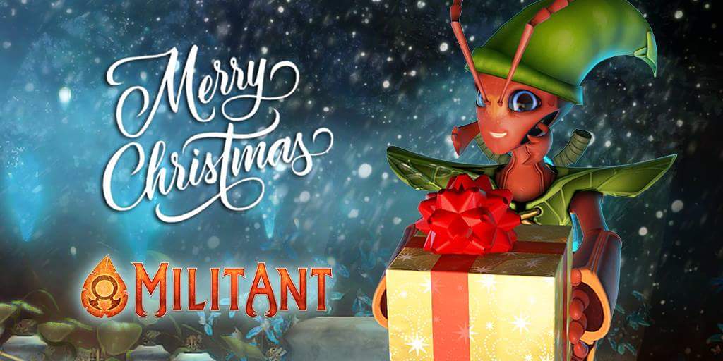 Merry Christmas! #MilitAntGame #merrychristmas #Steam #ps4