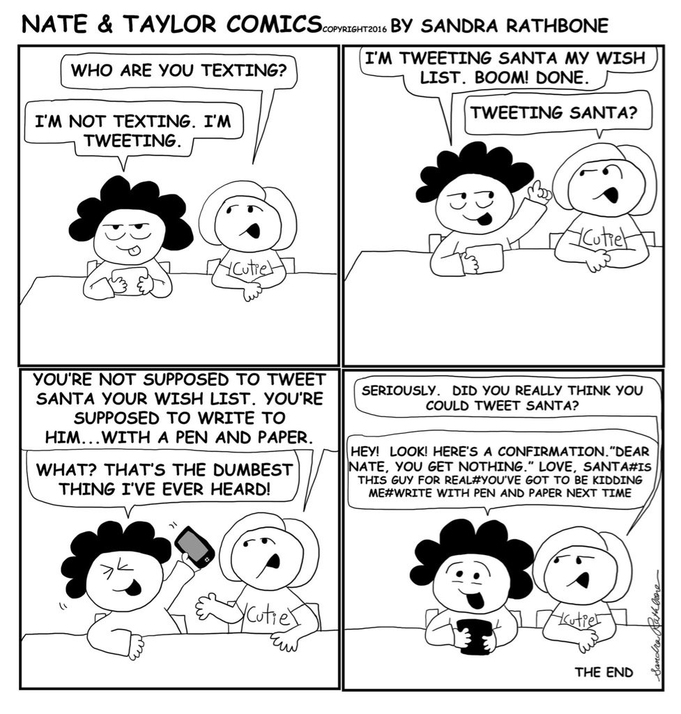 Merry Christmas from Nate &amp; Taylor Comics.