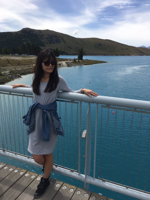 Lake tekapoに来たよー！ https://t.co/fSnZECxCTL<a href="/tag/%E3%82%B0%E3%83%A9%E3%83%89%E3%83%AB%E8%87%AA%E7%94%BB%E6%92%AE%E3%82%8A%E9%83%A8"class="tags"><span>#グラドル自画撮り部</span></a>