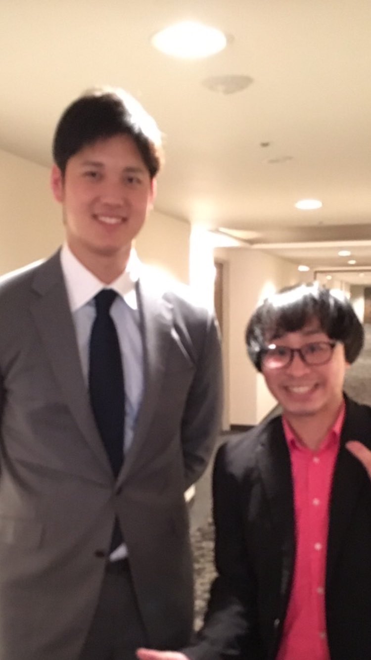 アポロン山崎 大谷翔平選手と共演 こんにちは アポロン山崎です テレビ出演します ダイワハウススペシャル プロ野球no 1決定戦 バトルスタジアム 読売テレビ 日本テレビ系 17年1月8日 日 13時15分 見て下さい T Co
